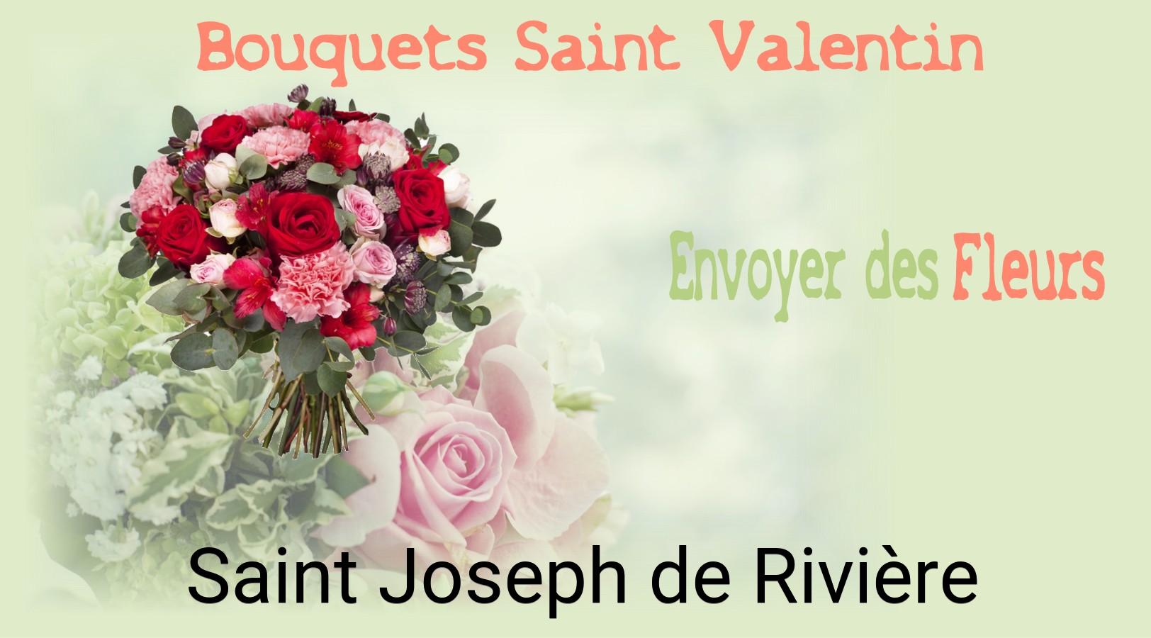 Roses de Saint-Valentin livrées à Saint-Joseph-de-Rivière